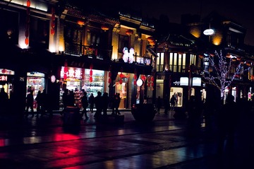 前门夜色