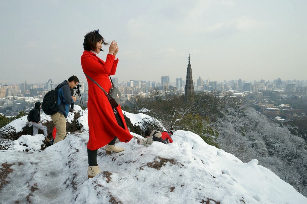 宝石山雪