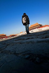 北京的唯一一张自拍照
