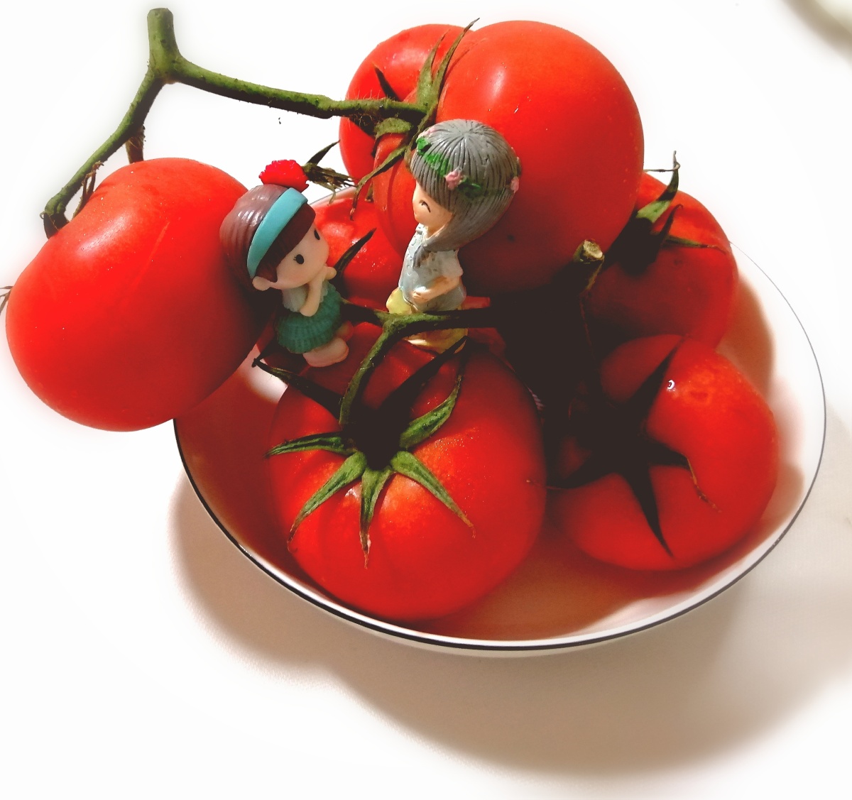 蔬菜西红柿人偶创意摄影