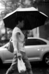 等雨停