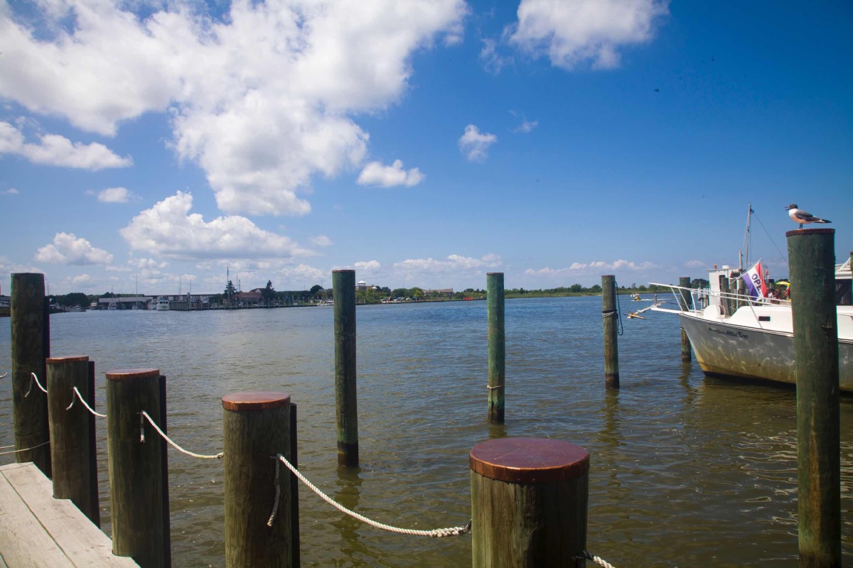 美国一个很有特色的小港口