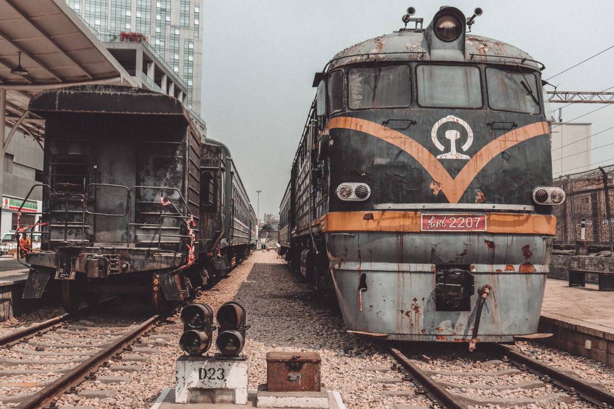 清水河村火车站曾拥有深圳最大规模的铁路支线中转国外货物运输的枢纽