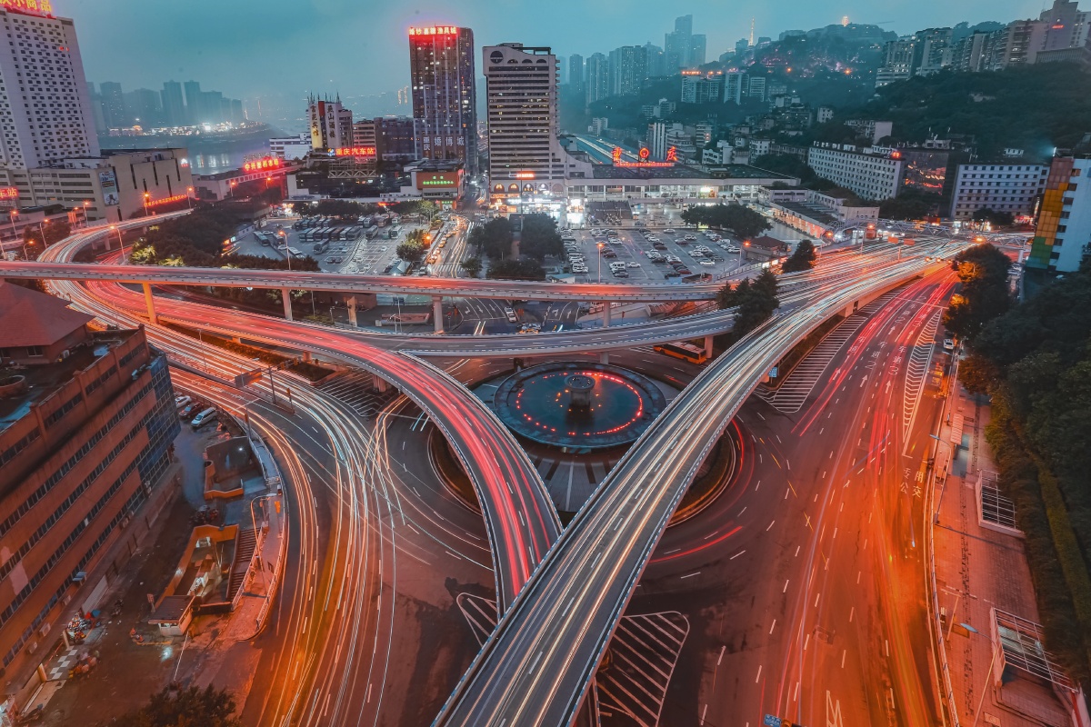 重庆菜园坝立交