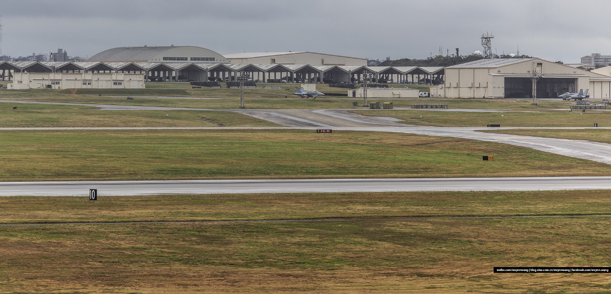 嘉手纳空军基地2014年2月3日
