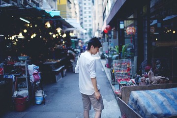 古玩集市。
