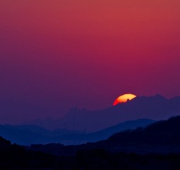 日落