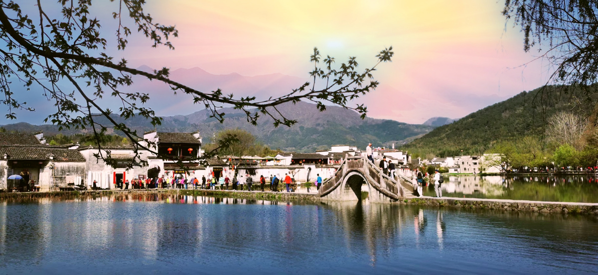 拍摄地宏村风景区