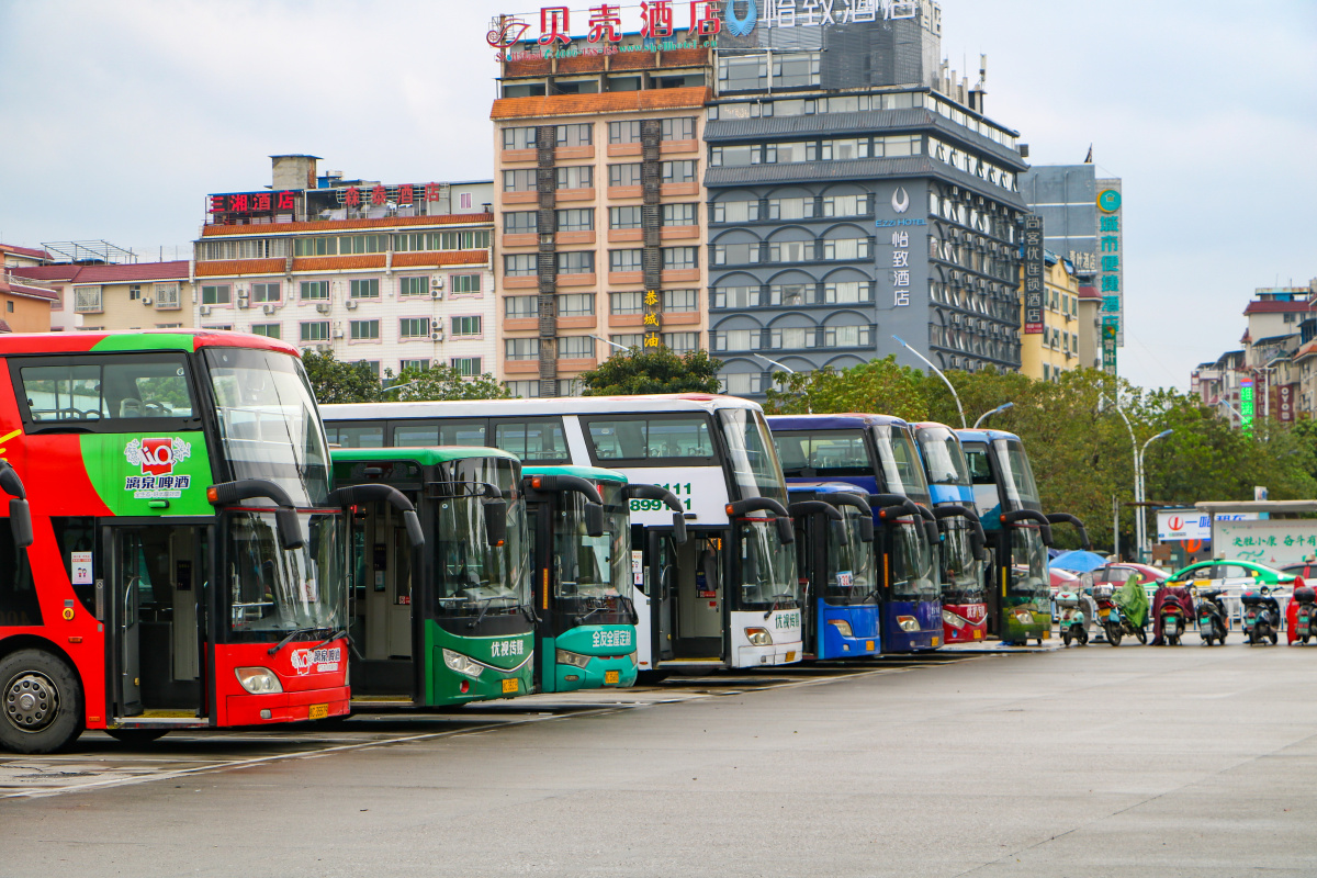 桂林的双层公交