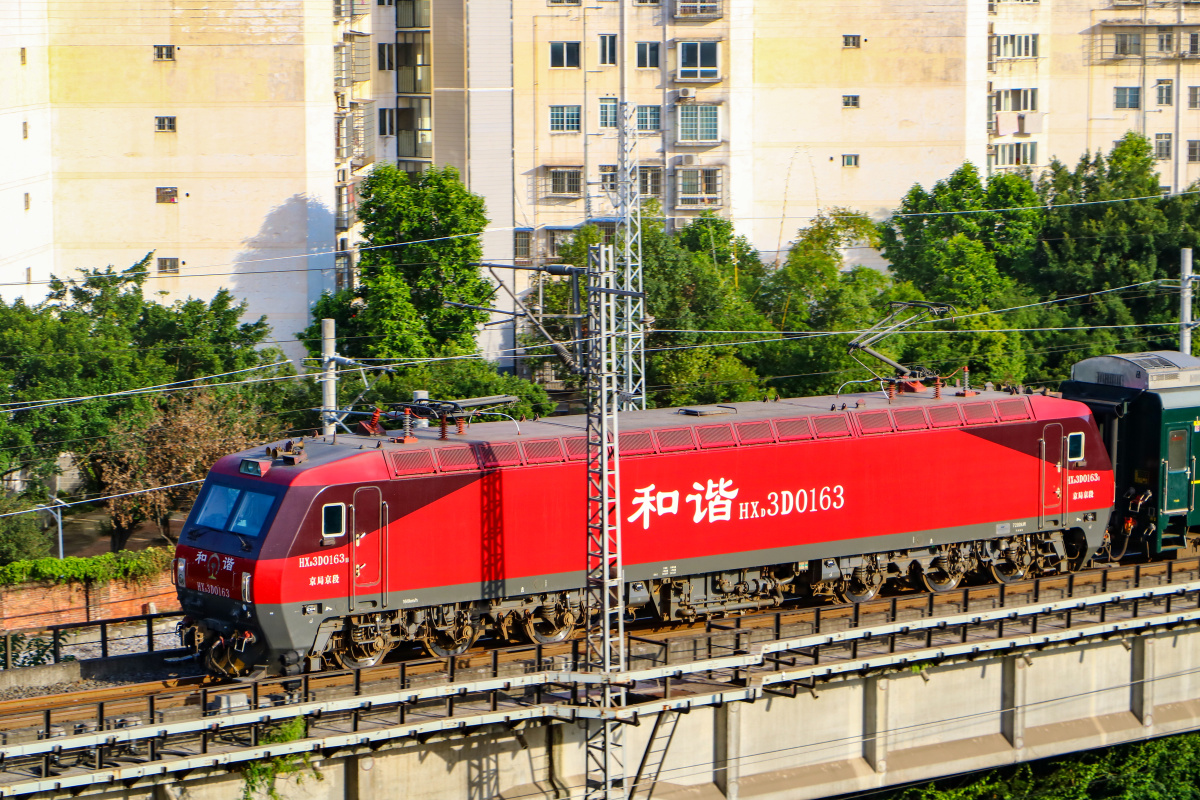 和谐电3d牵引z286次