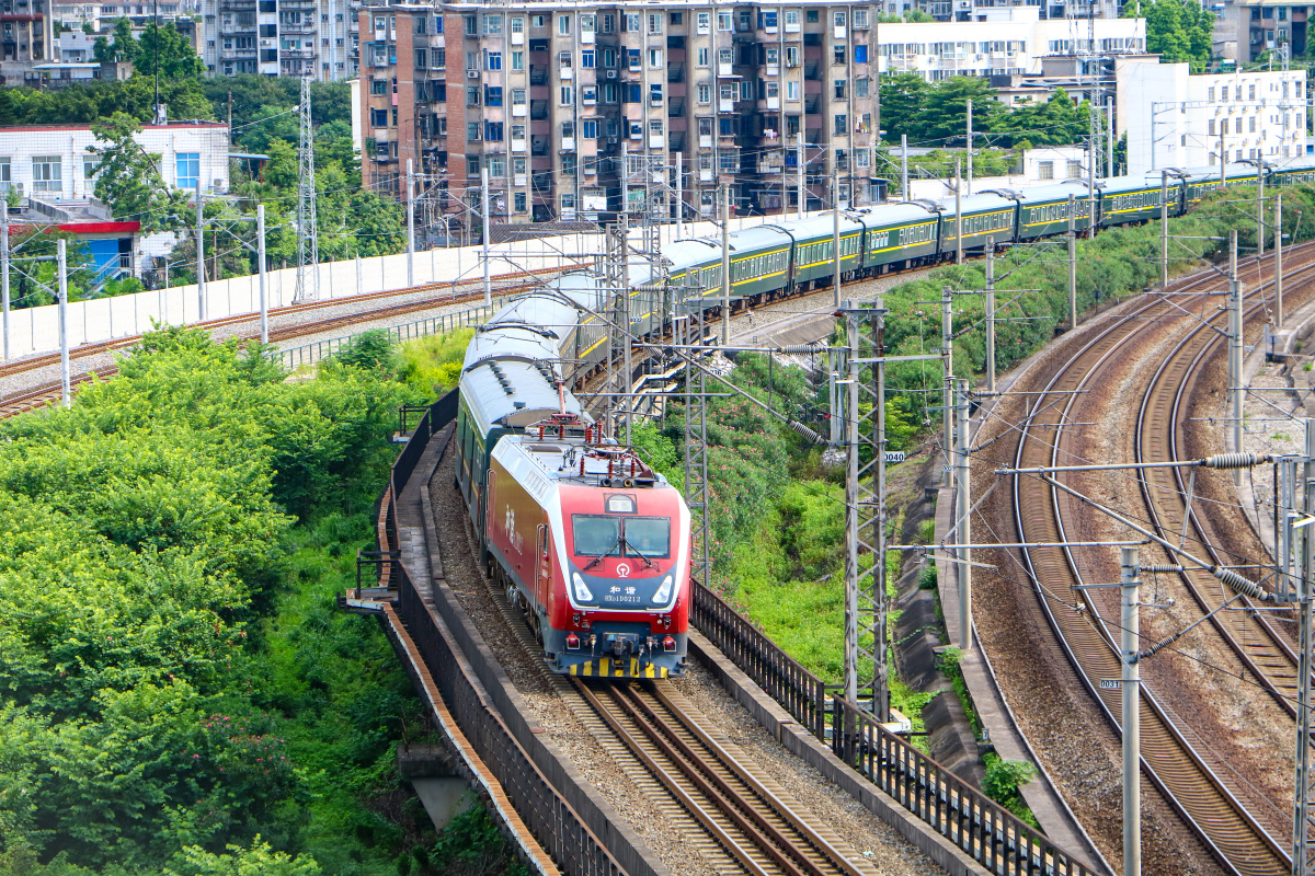 hxd1d牵引客车 - 和谐电3c-0869