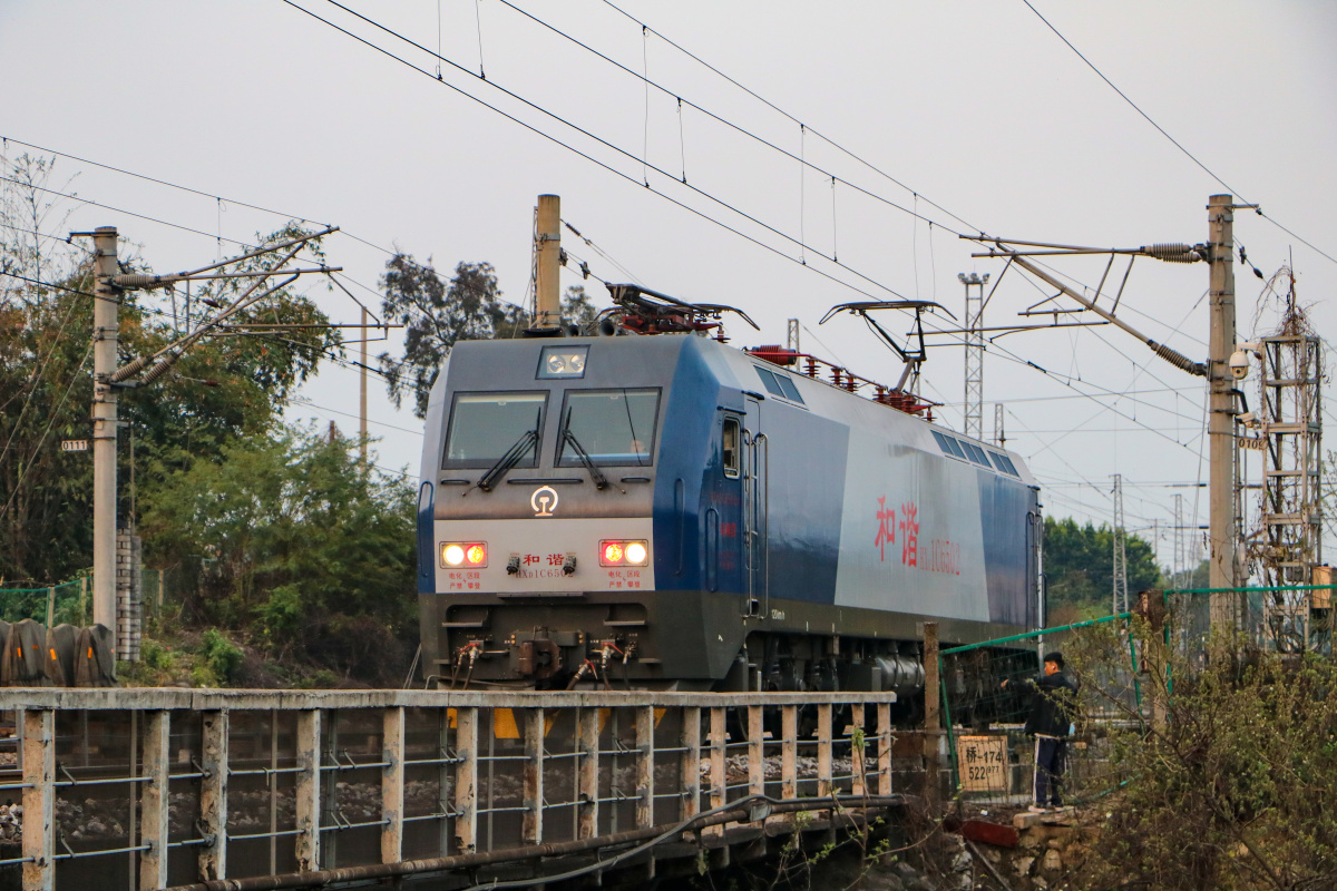 hxd1c驶来 - 和谐电3c-0869 - 图虫