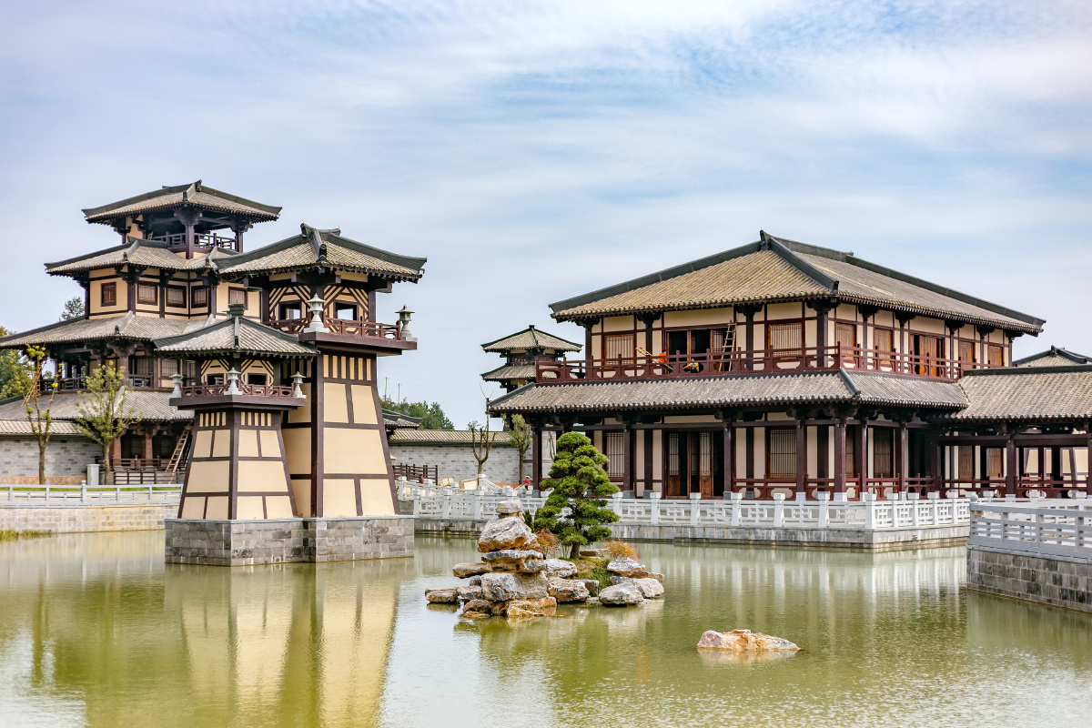 庆余年#影视城贵州都匀传统的#房子城市建筑大赏2019-风景建筑物带我