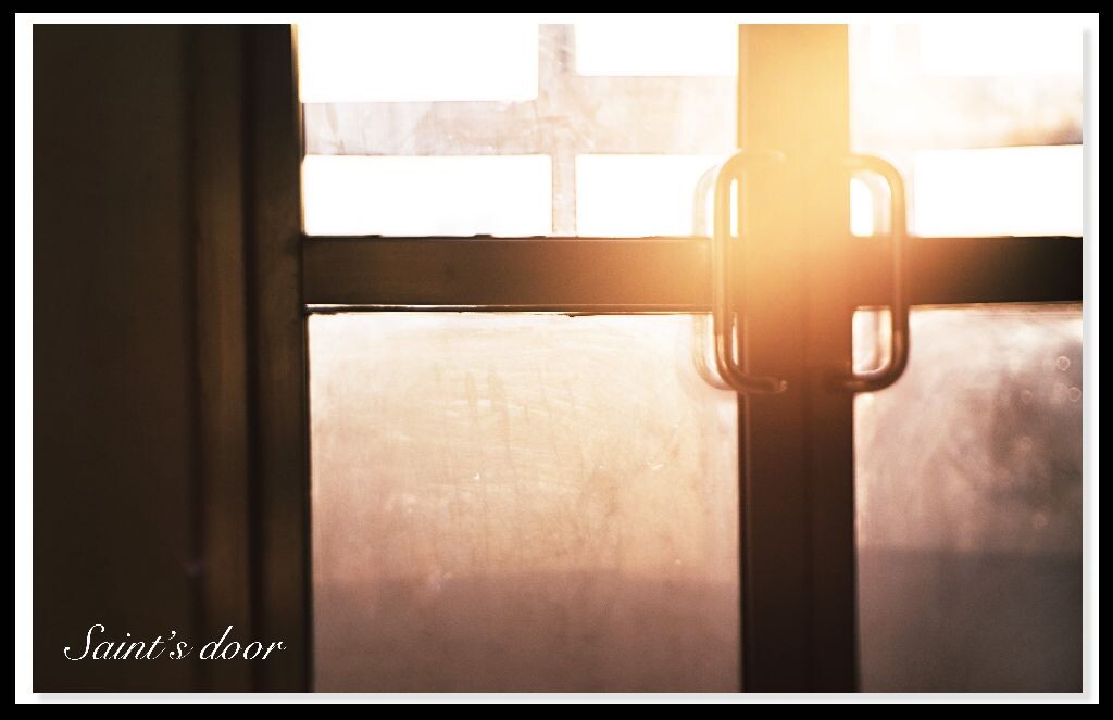 When the god shed the light on the door,you find a more glorious world.