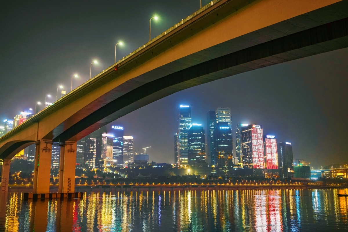 嘉陵江夜景