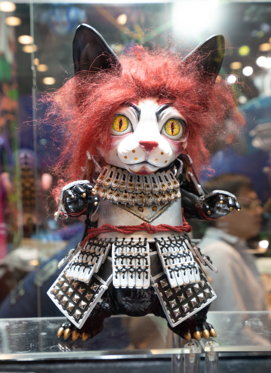 2018北京国际玩具展-武士猫