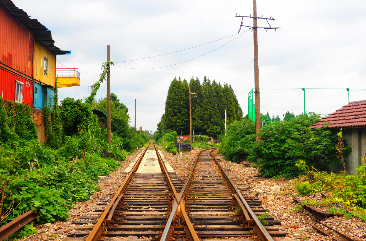 上钢一厂废弃铁路