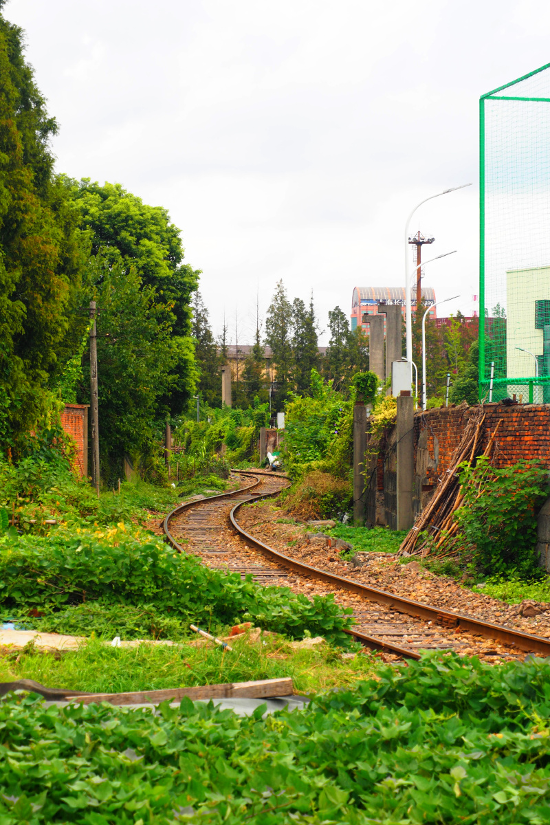 上钢一厂废弃铁路