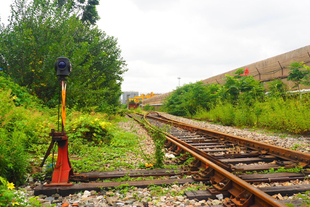 上钢一厂废弃铁路