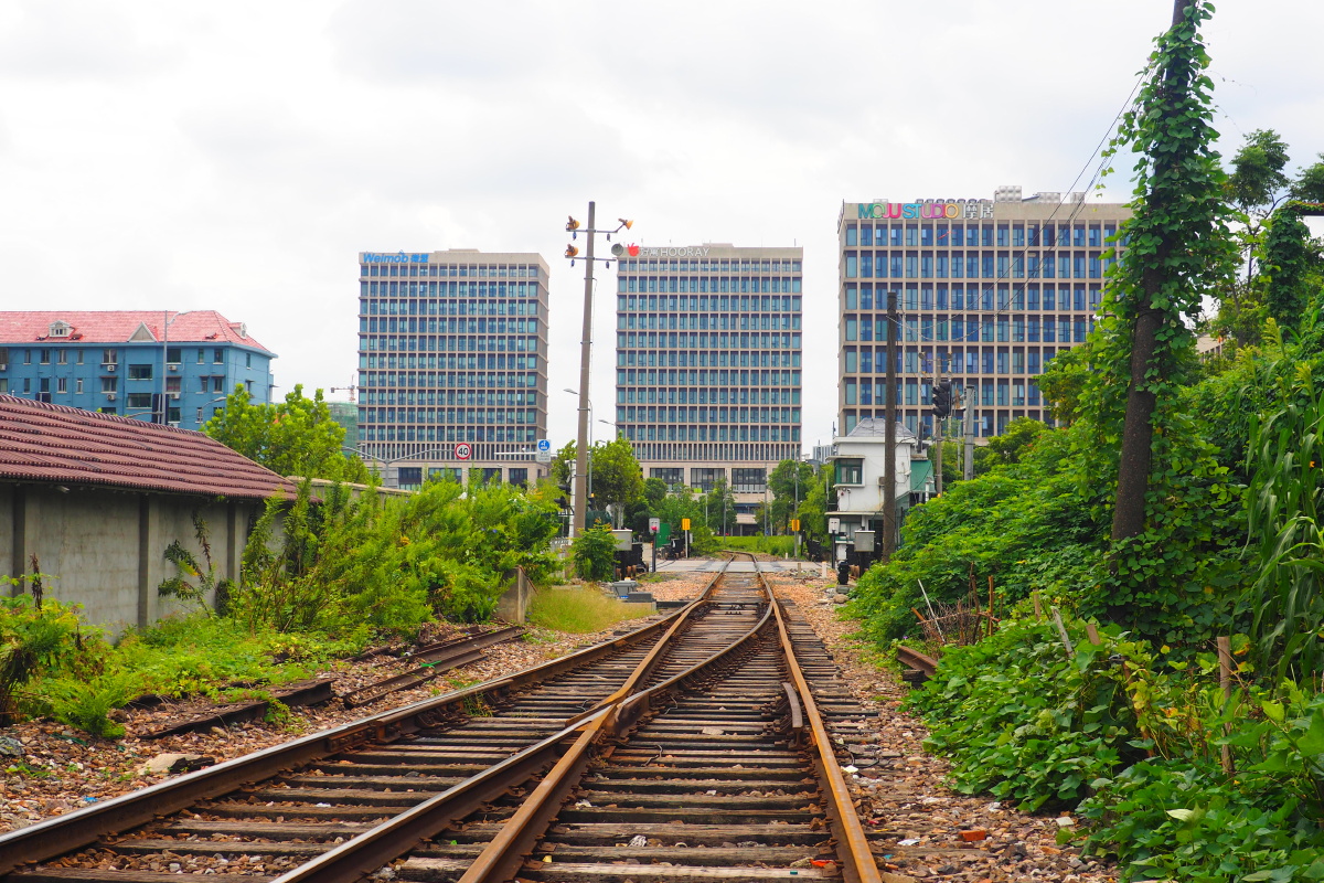 上钢一厂废弃铁路