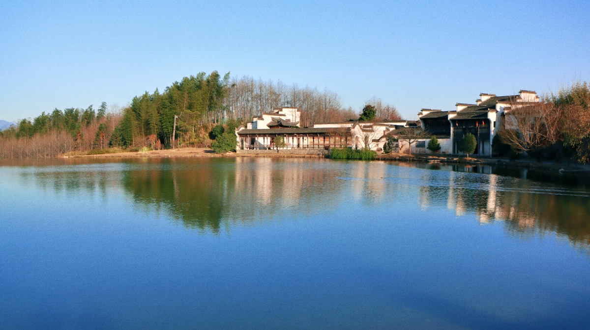 安徽黄山黟县守拙园风光