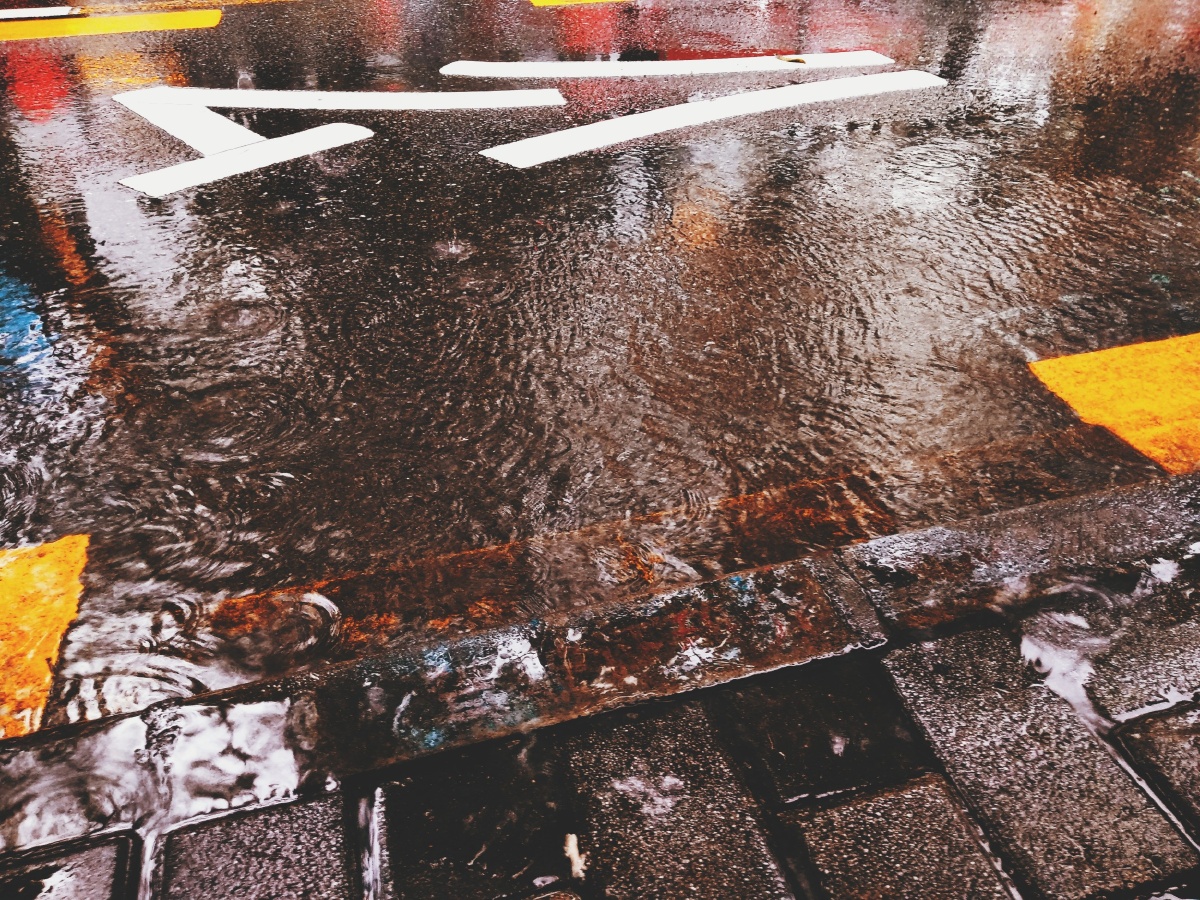 还是不喜欢让我湿了鞋的天气啊