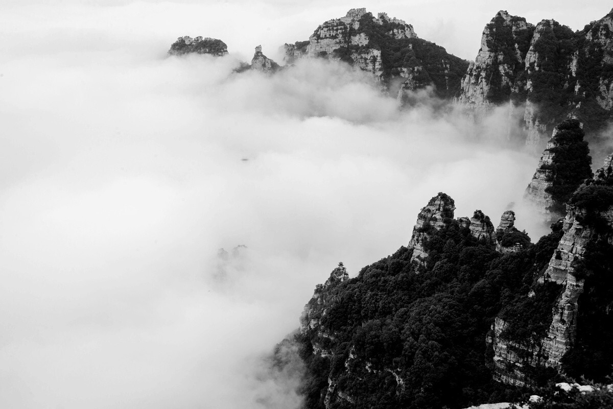 白石山云海