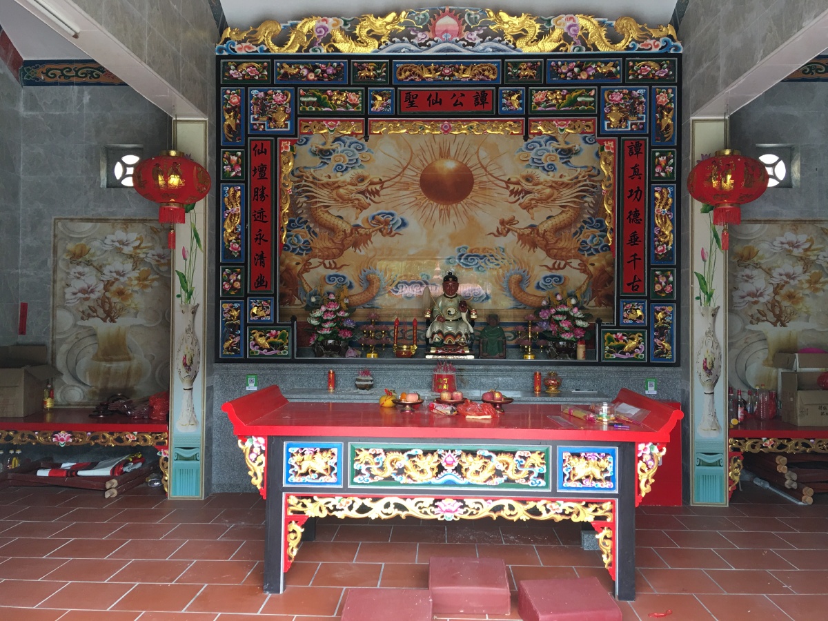 路上遇到的谭公仙圣庙