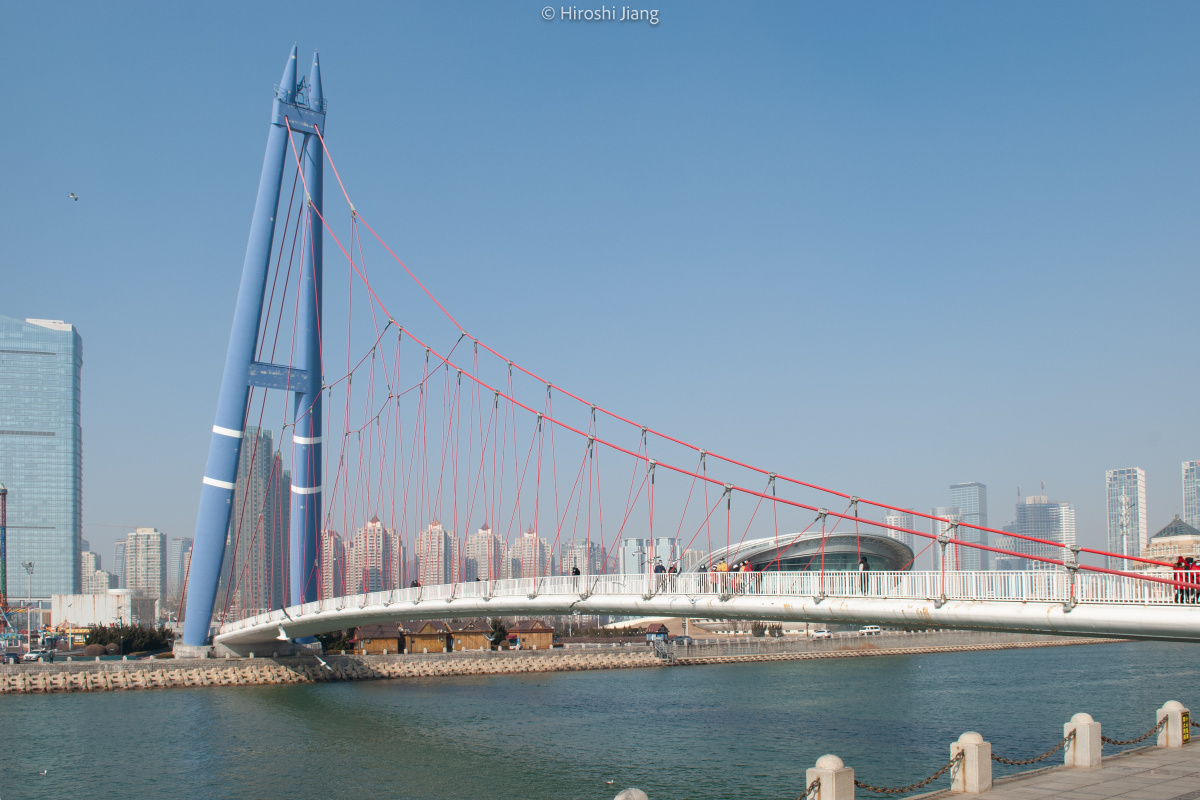 大连星海挑月桥