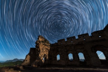 金山岭星轨