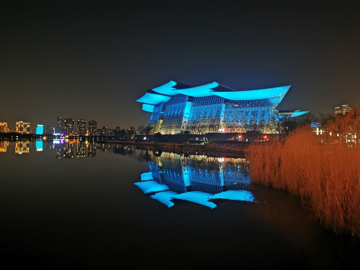 无锡大剧院夜景