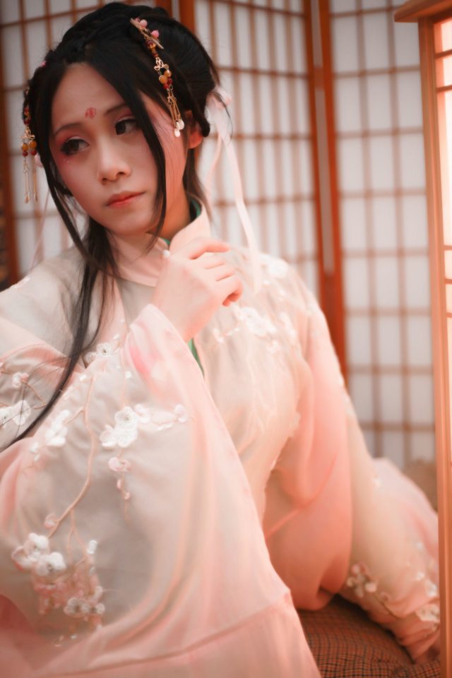 二次元cosplay古风汉服lolita