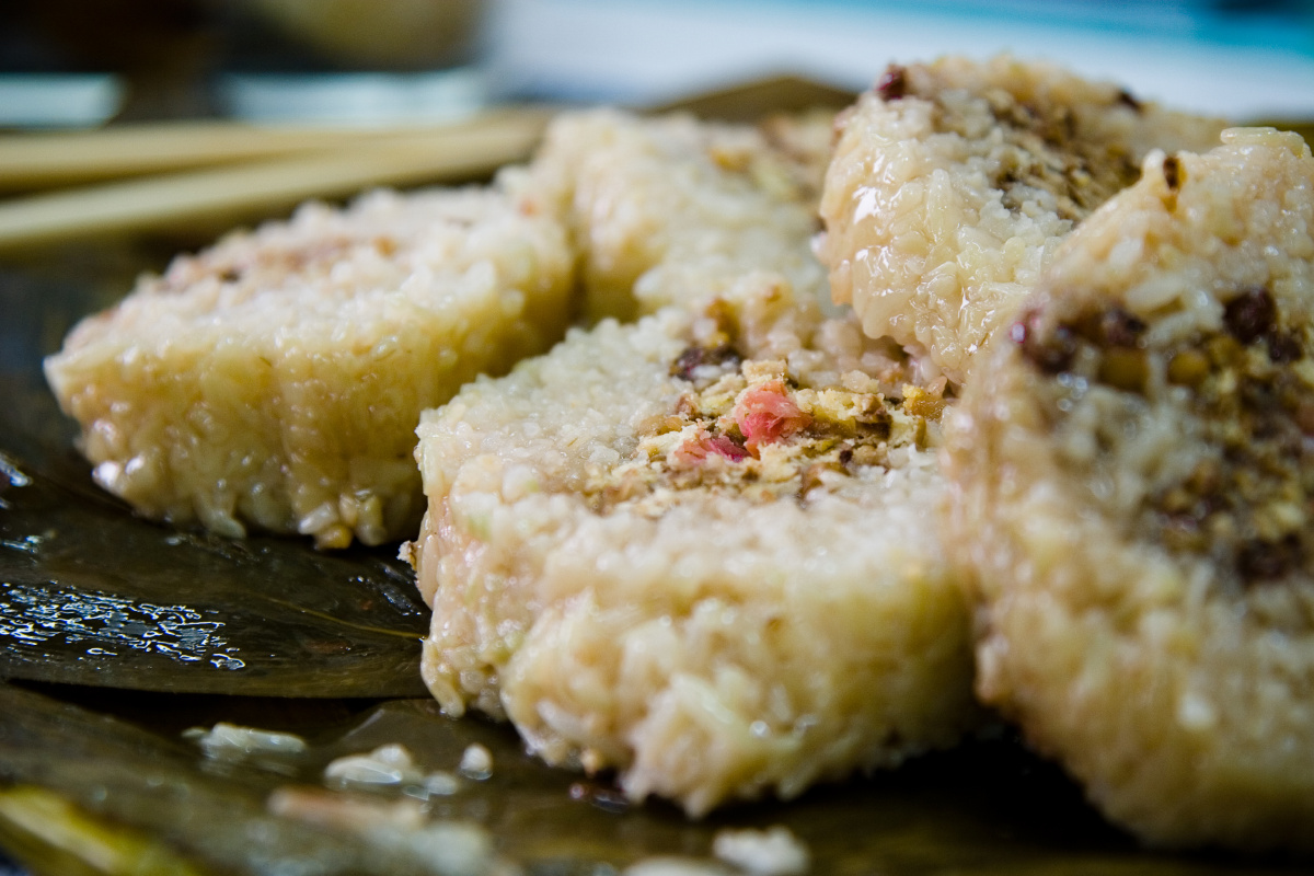 图个啥我的图故事母亲寄过来的家乡米粽