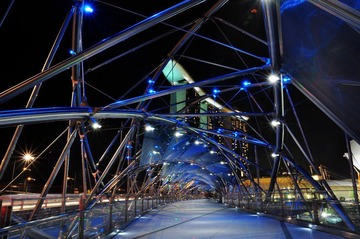inside of helix bridge