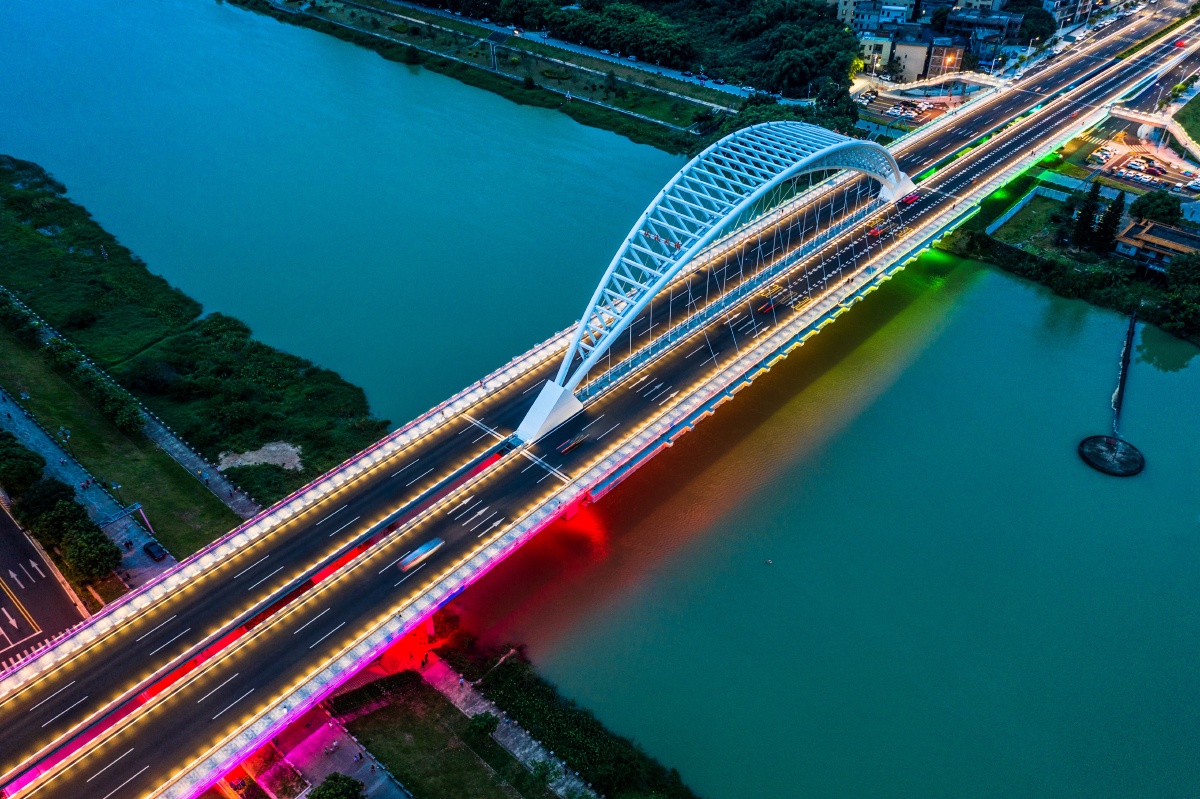 从化大桥夜景