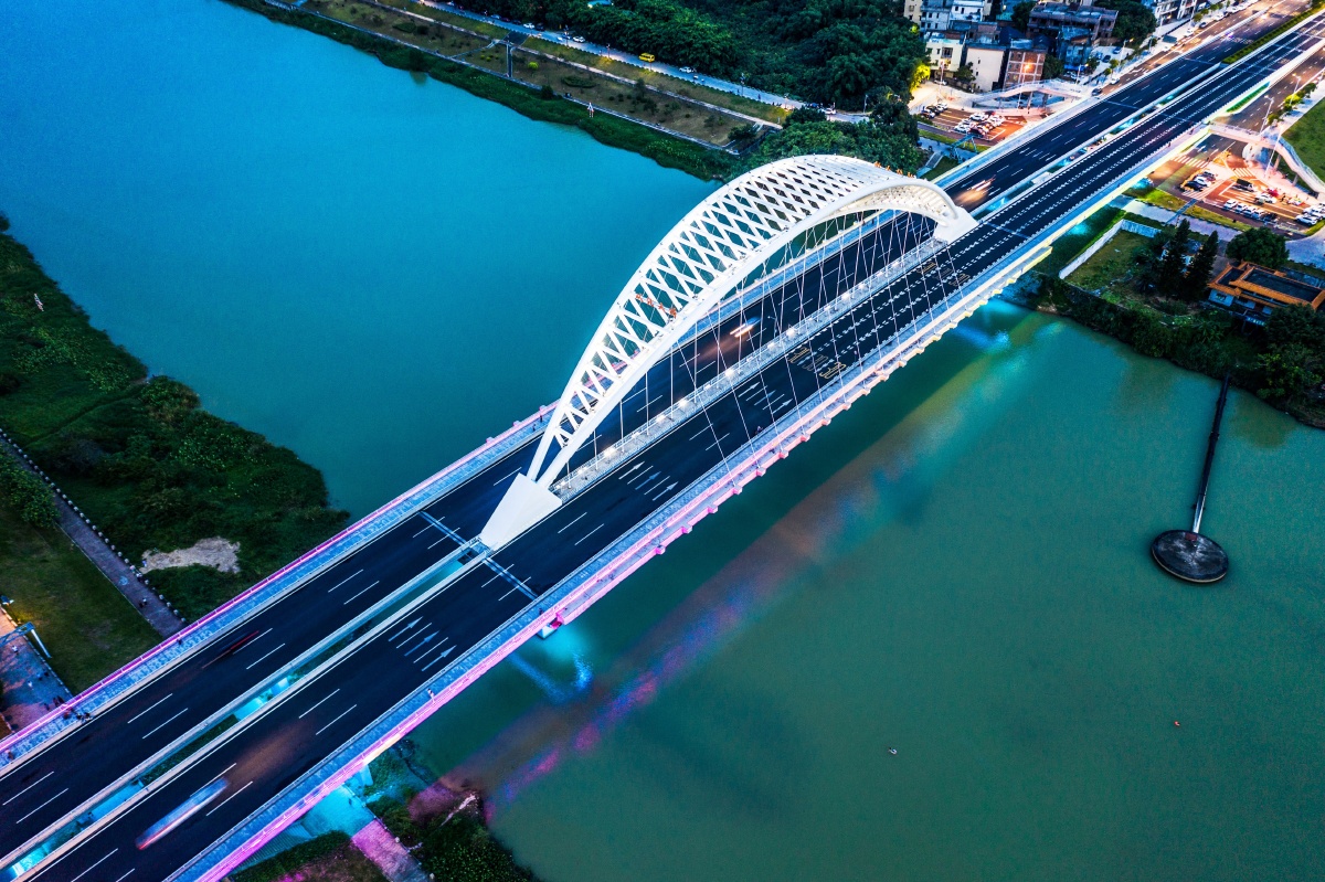 从化大桥夜景