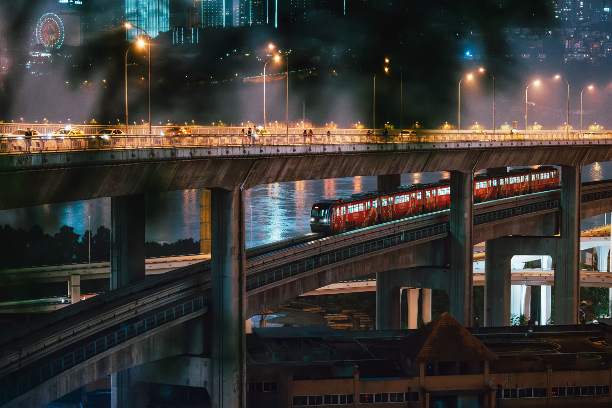 回家之路～重庆夜色轻轨