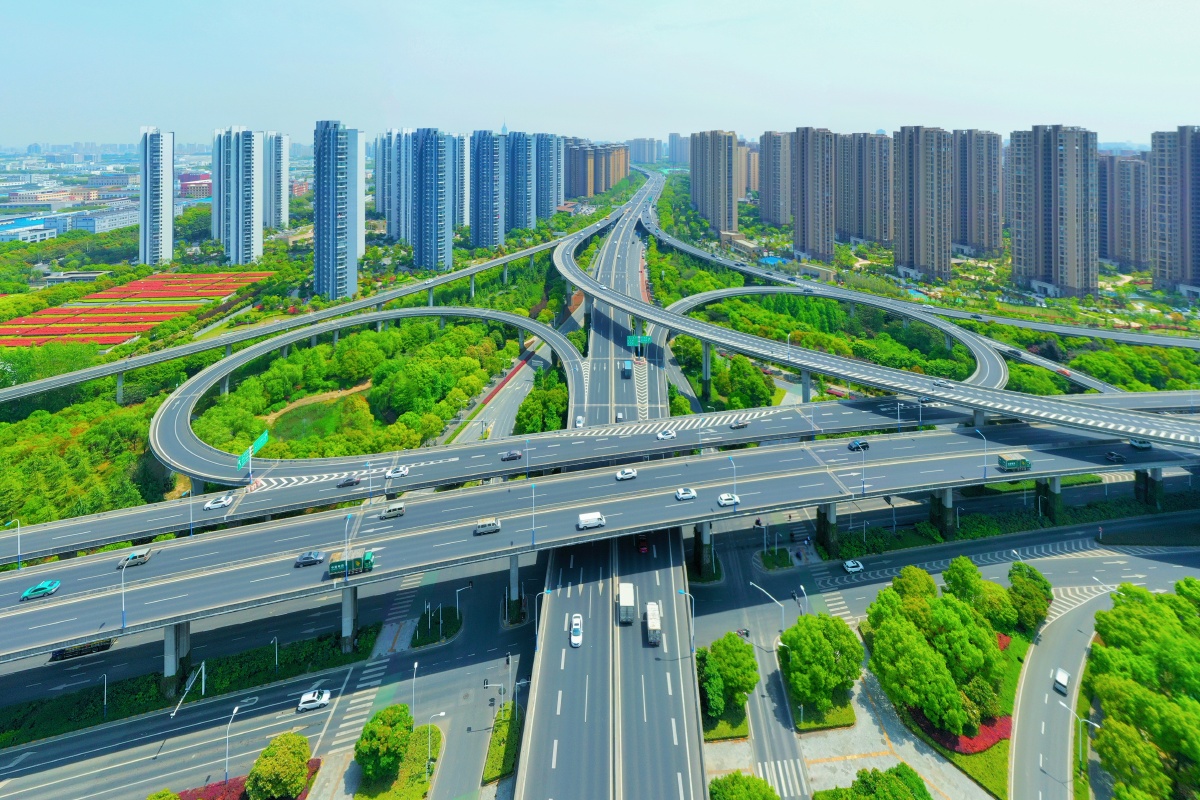 常州龙城高架仙女桥立交