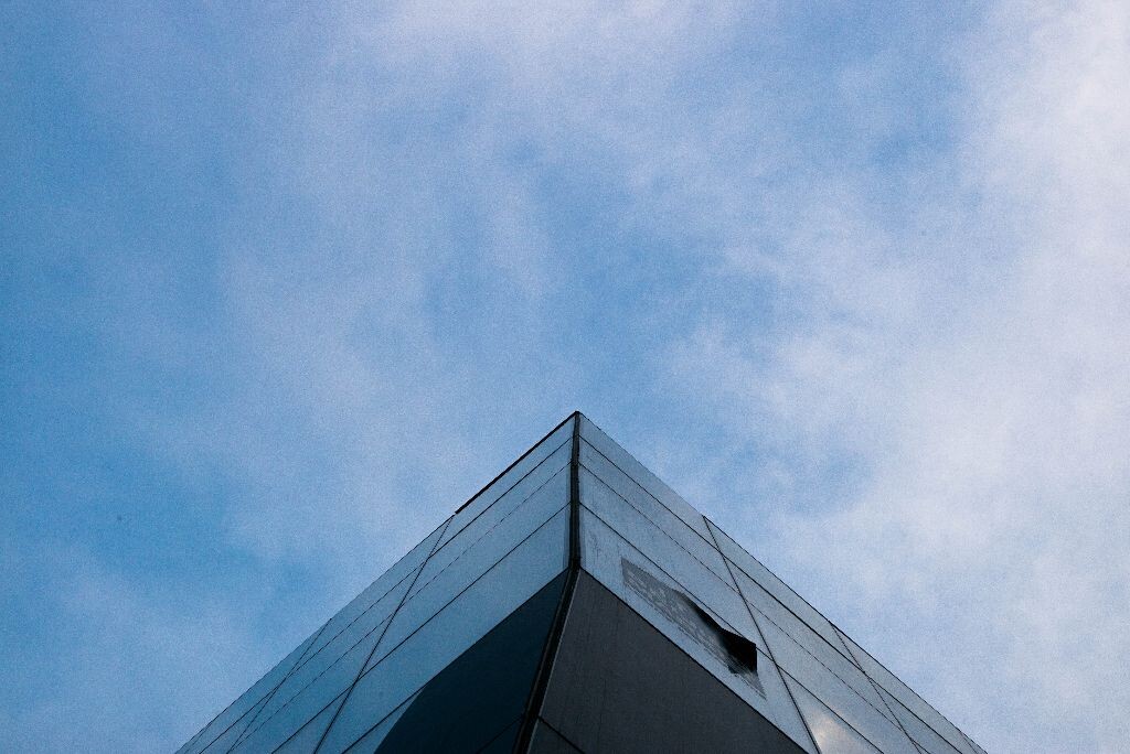 三里屯的蓝天