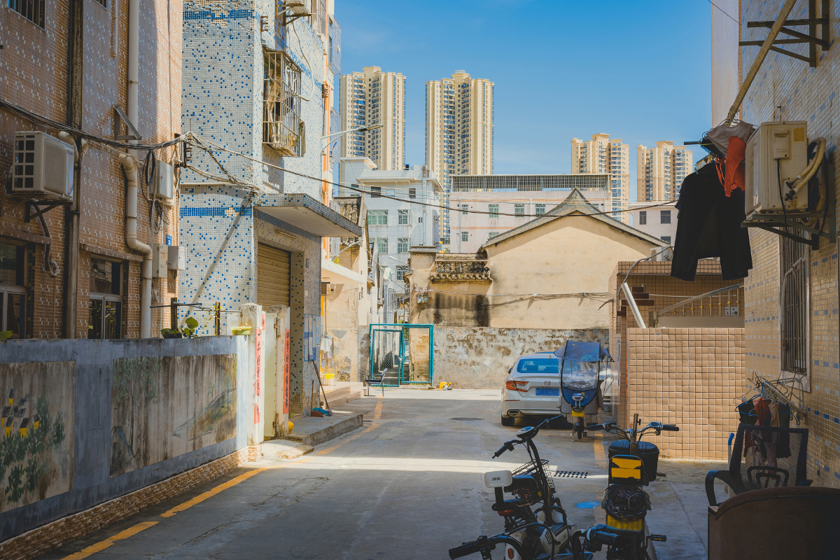 旧时光城中村在深圳这样的地方越来越少了偶遇记录龙岗区郭尾新村