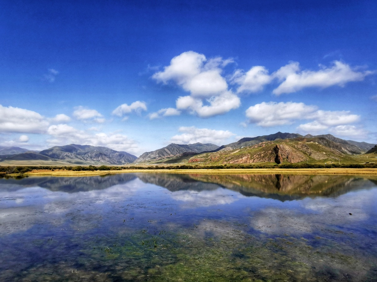甘南桑科草原山水印象
