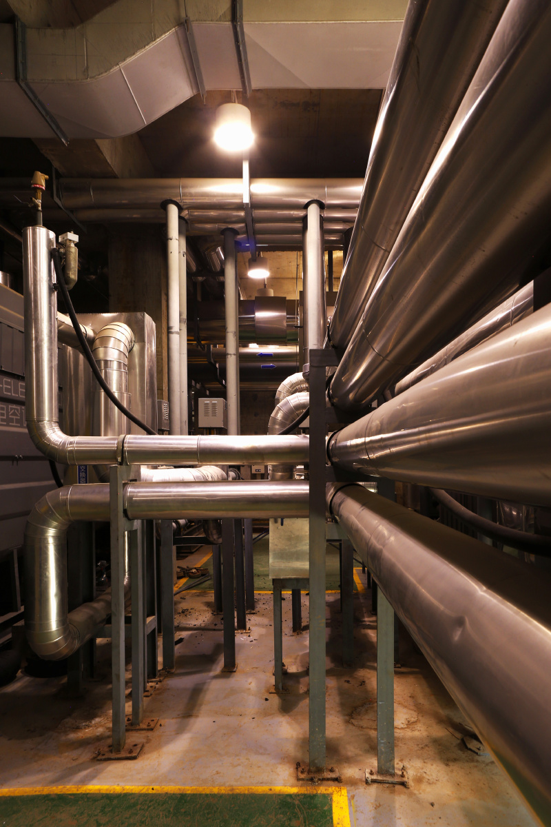 中央空调地下机房