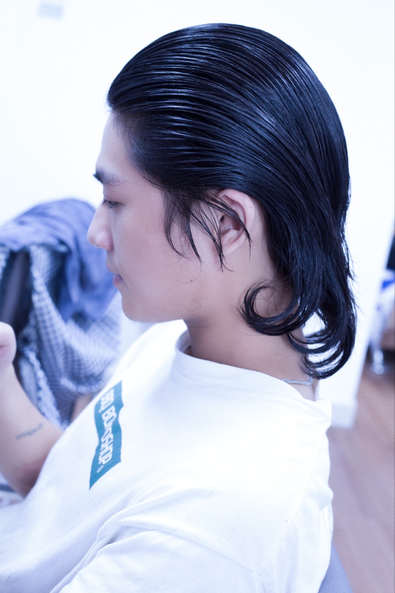 木村拓哉风格的男士日系风发型