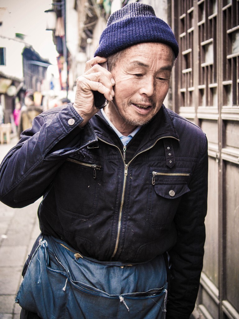 卖菜大爷