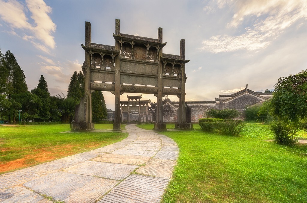 七月 在老家黄山拍摄徽州建筑