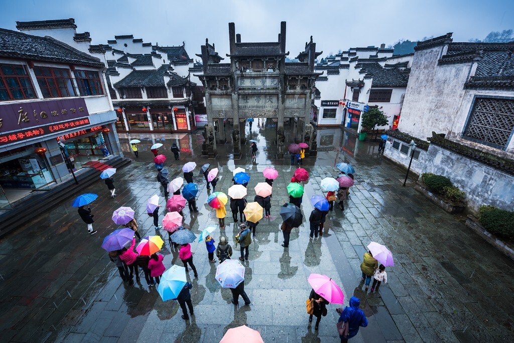 二月 春节前辞职了 回歙县过年,无奈过年期间都是阴雨天 没有下雪 没有上黄山