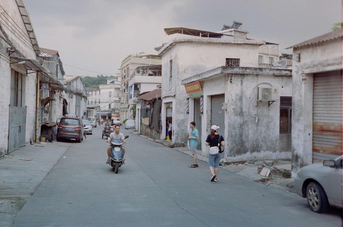 即将消失的顺德红岗村拍照留念