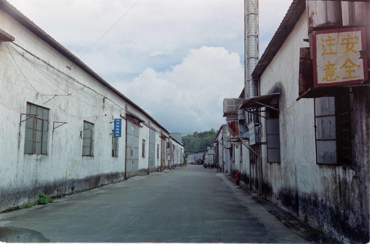 即将消失的顺德红岗村拍照留念