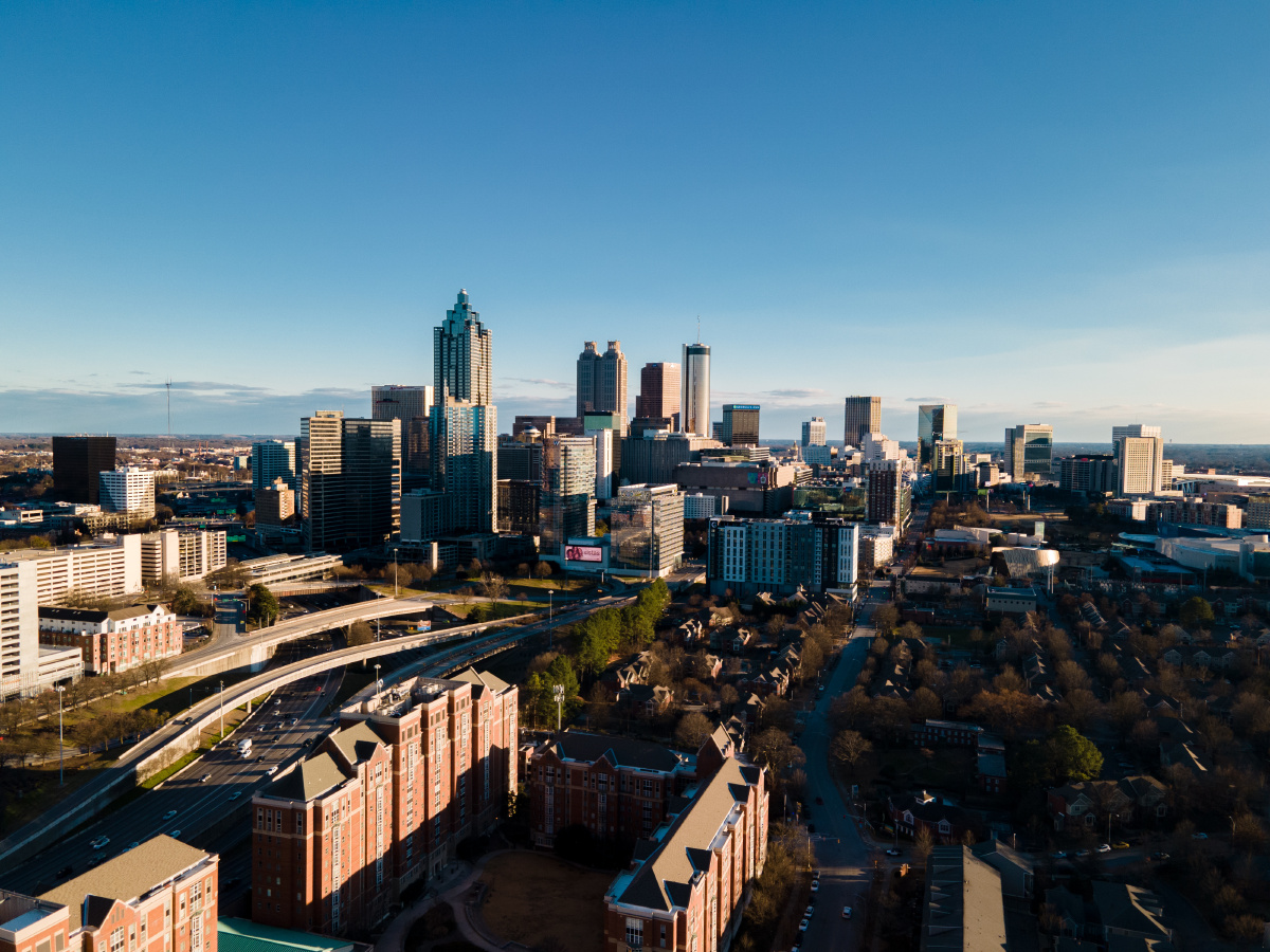 我生活的城市摄于美国亚特兰大