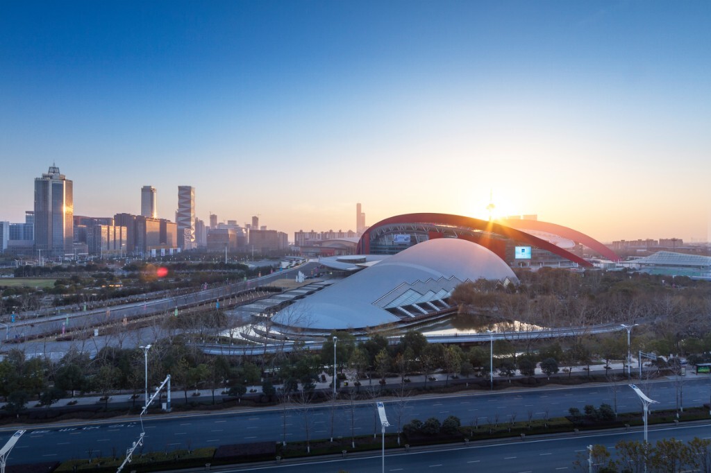 2015年的第一天，南京迎来了难得的好天气